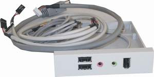 USB2.0, Audio, Fire Wire